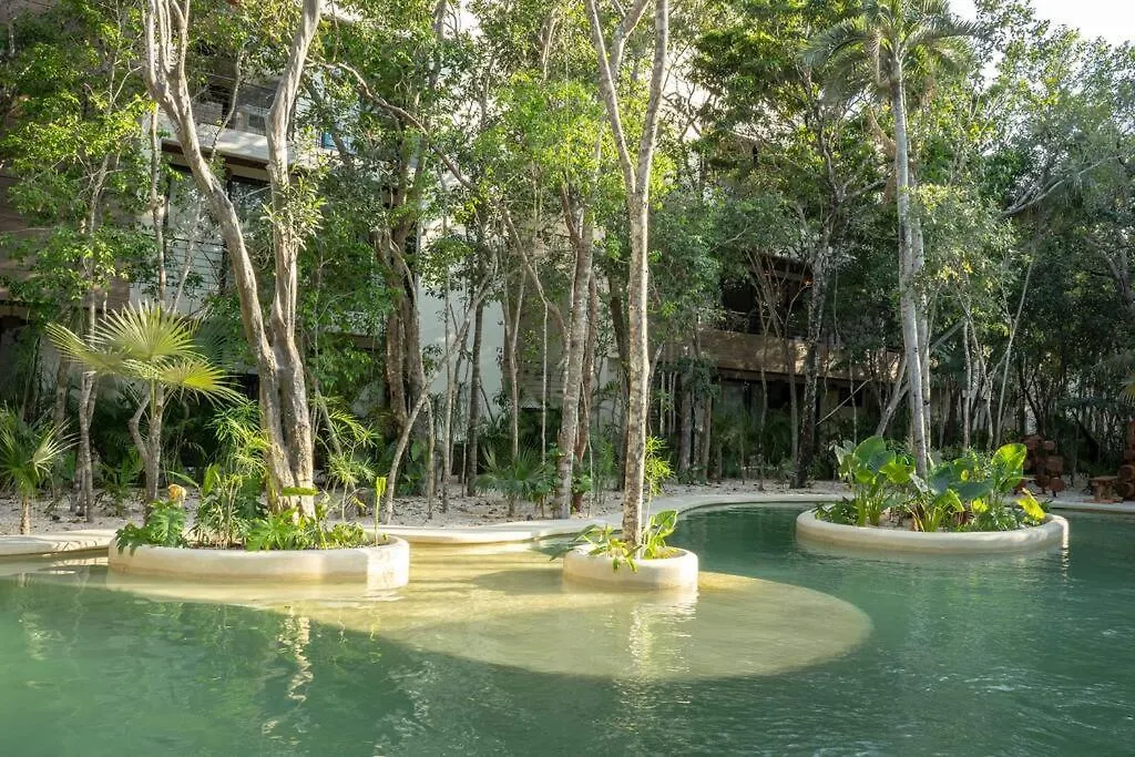 شقة Private Pool & Terrace - Sleeps 4 Near The Beach - B104 تولوم
